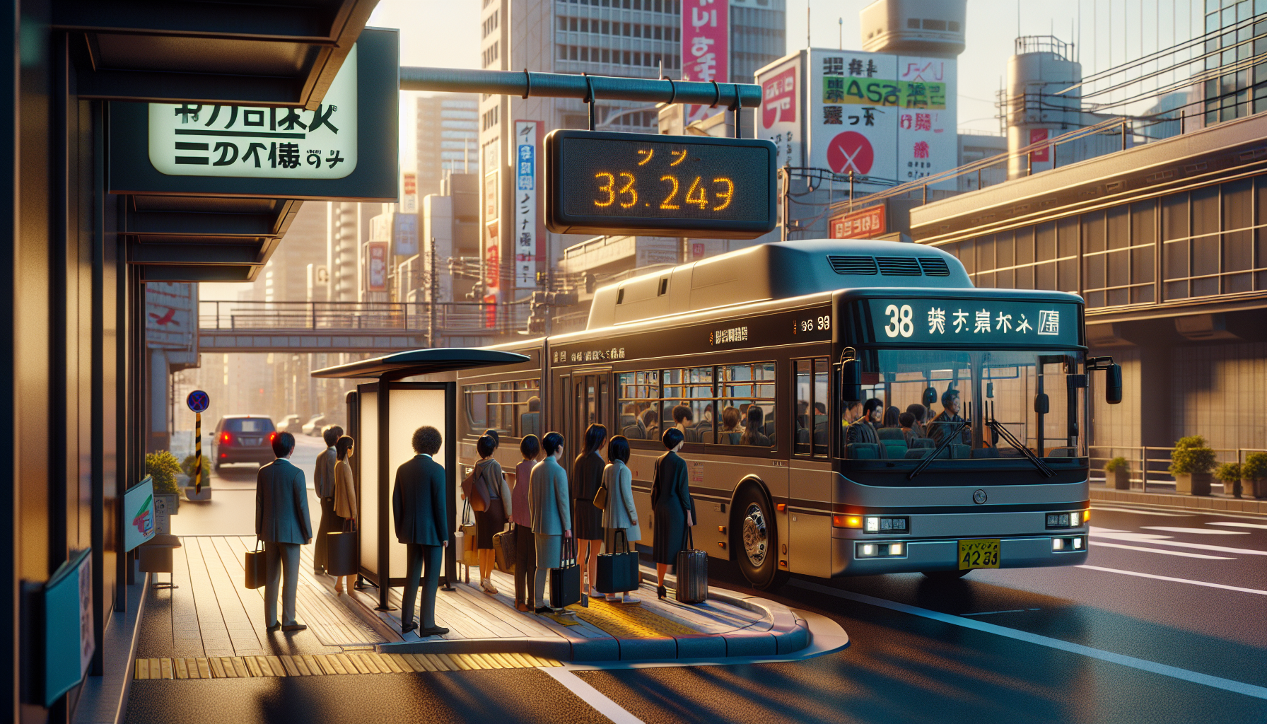 高齢者の転倒事故80%削減！路線バスに最適なAI人検知システム