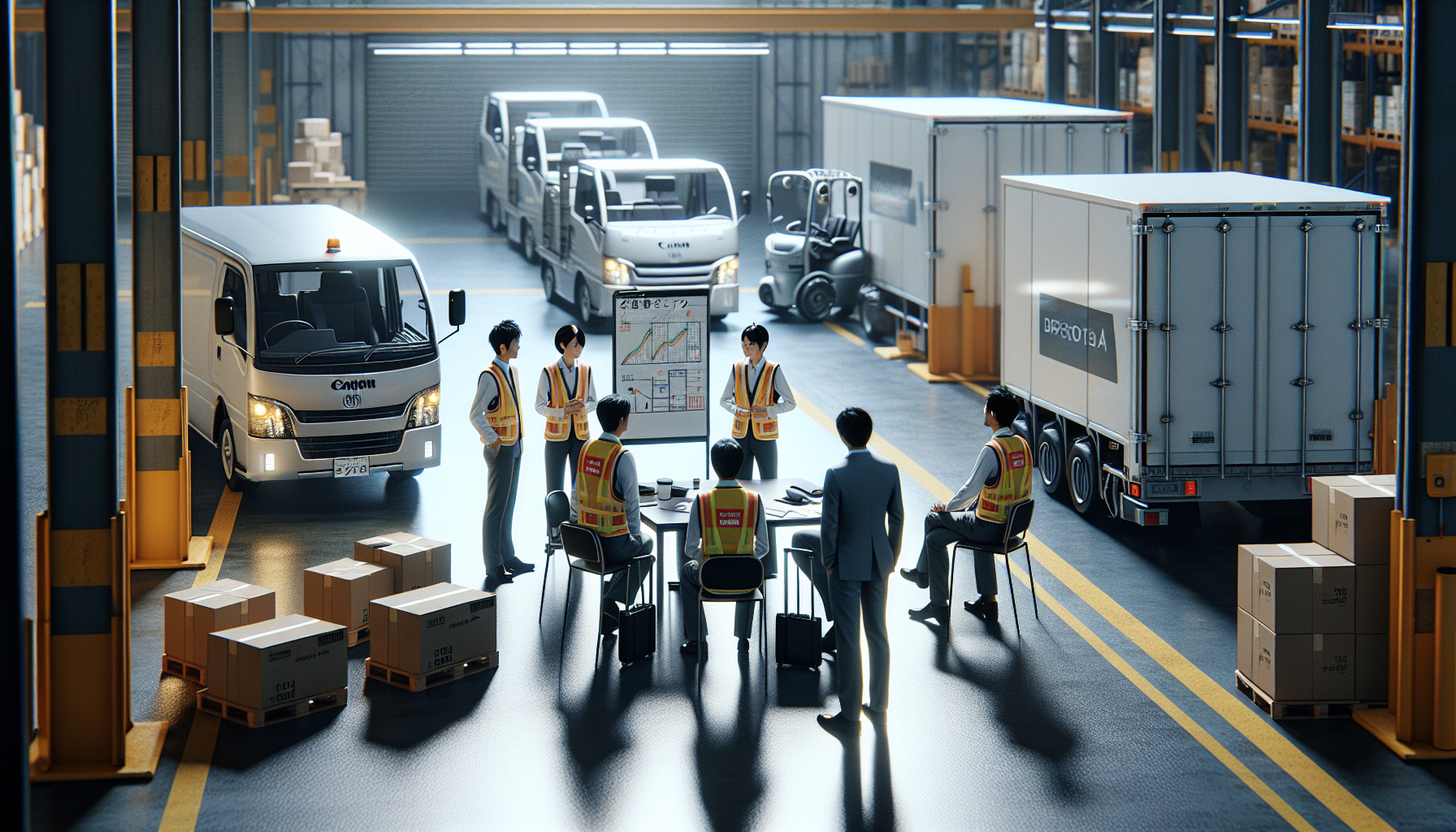 食品工場の事故80%削減！フォークリフトと歩行者動線分離の成功事例