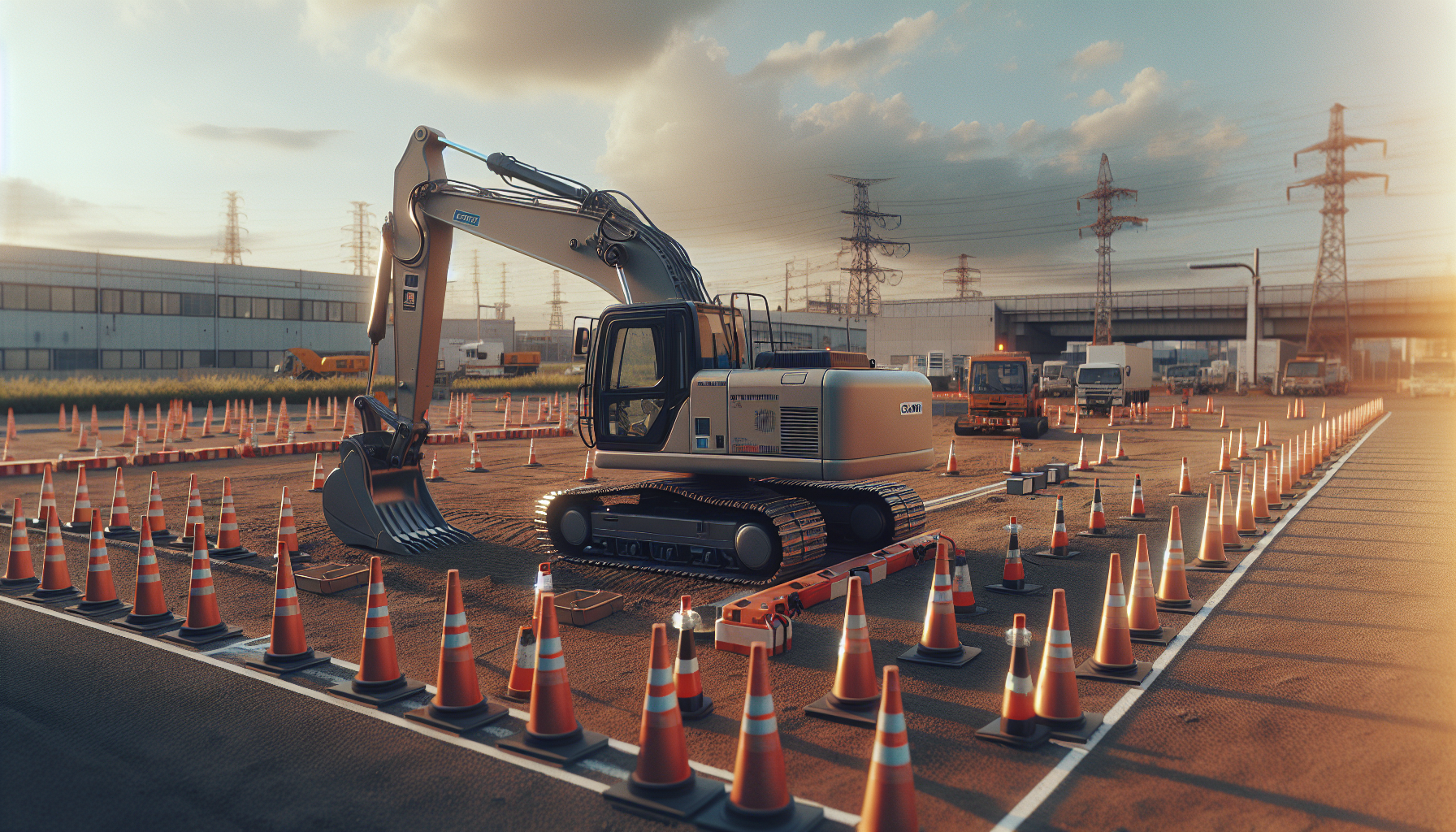 ICT建機の安全性が80%向上する！マシンガイダンスとAI装置の連携