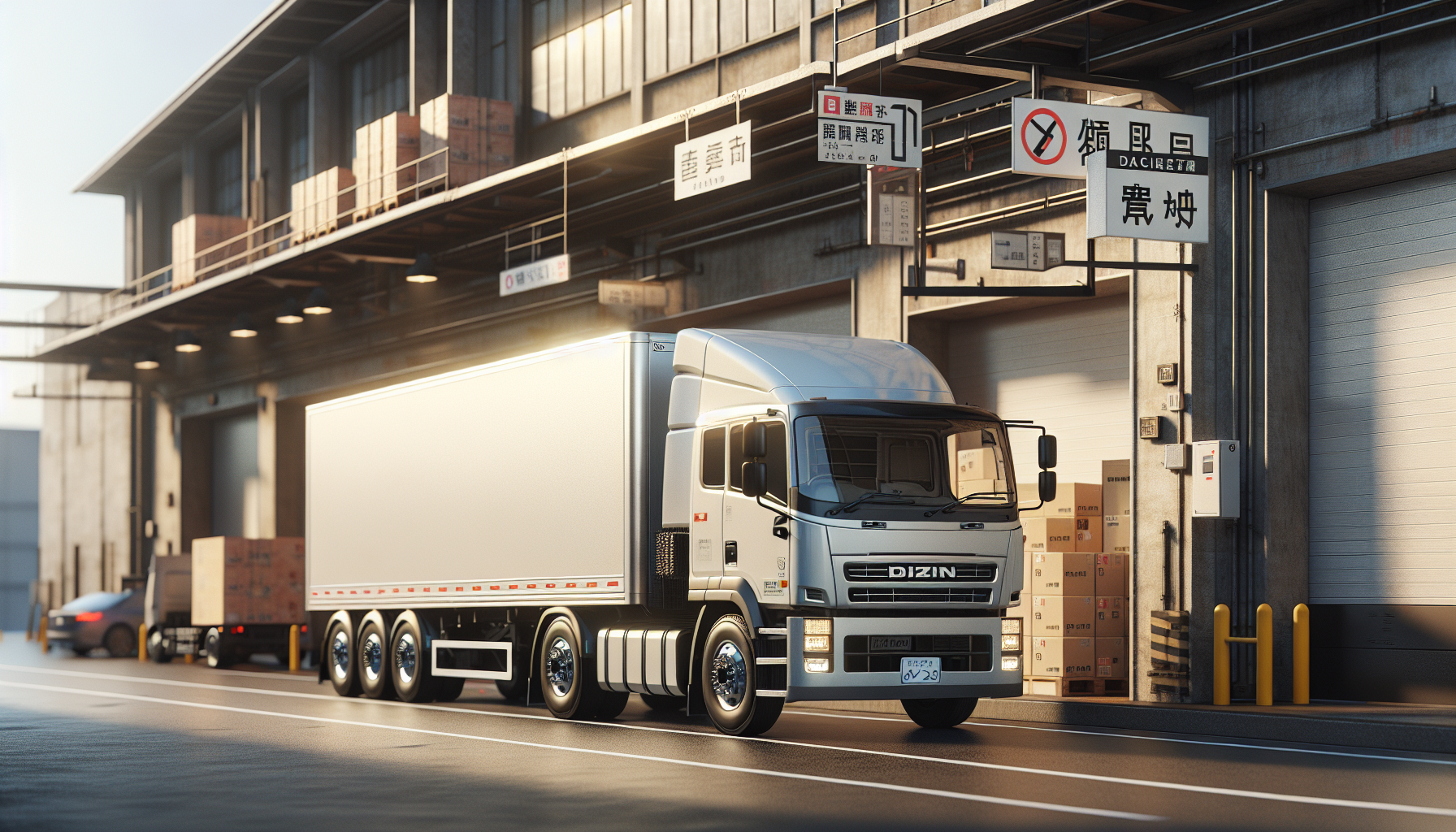 トラックの死角をゼロに近づける4カメラシステム：事故80%削減の実績